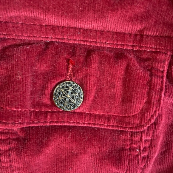 🖖 Live a Little Deep Burgundy Corduroy - Picture 4 of 8